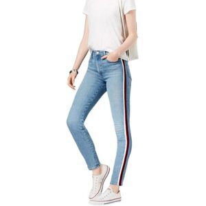 Joes Jeans The Charlie High Rise Skinny Ankle Jean Womens Size 30 Velvet Stripe